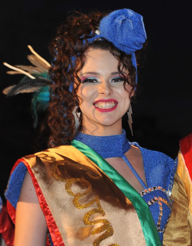 1° classificata – Rione Senzuno, reginetta Melissa Montagnani