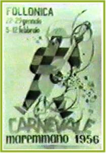 1956.01 Carri, Maschere, Reginette, Sfilata