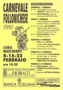 1998.01 Carri, Maschere, Reginette, Sfilata